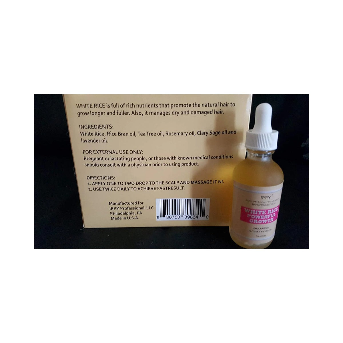 Taliah Waajid White Rice Hair Oil 2 Oz (Pack of 108)