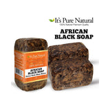 It's Pure Natural African Black Soap Shea Butter 5 Oz (Pack of 24)