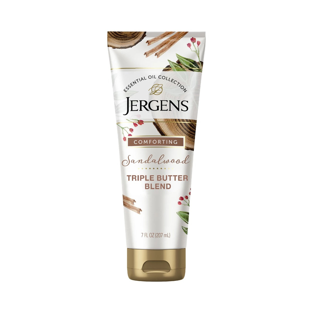 Jergens Hand and Body Lotion Butter Sandalwood 7 Oz (Pack of 5) - view 3