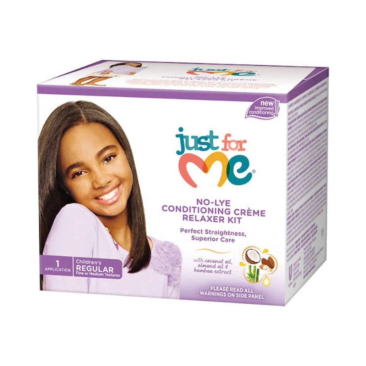 Soft & Beautiful Just for Me! No-Lye Relaxer Regular (Pack of 3)