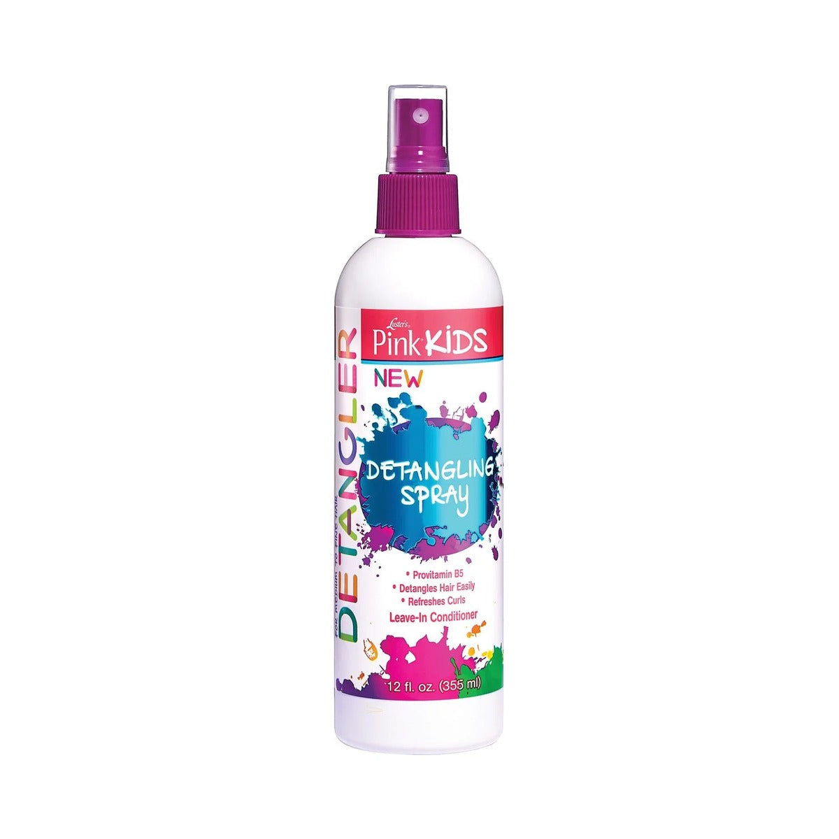 Luster's Pink Kids Detangling Spray 12 Oz (Pack of 12)
