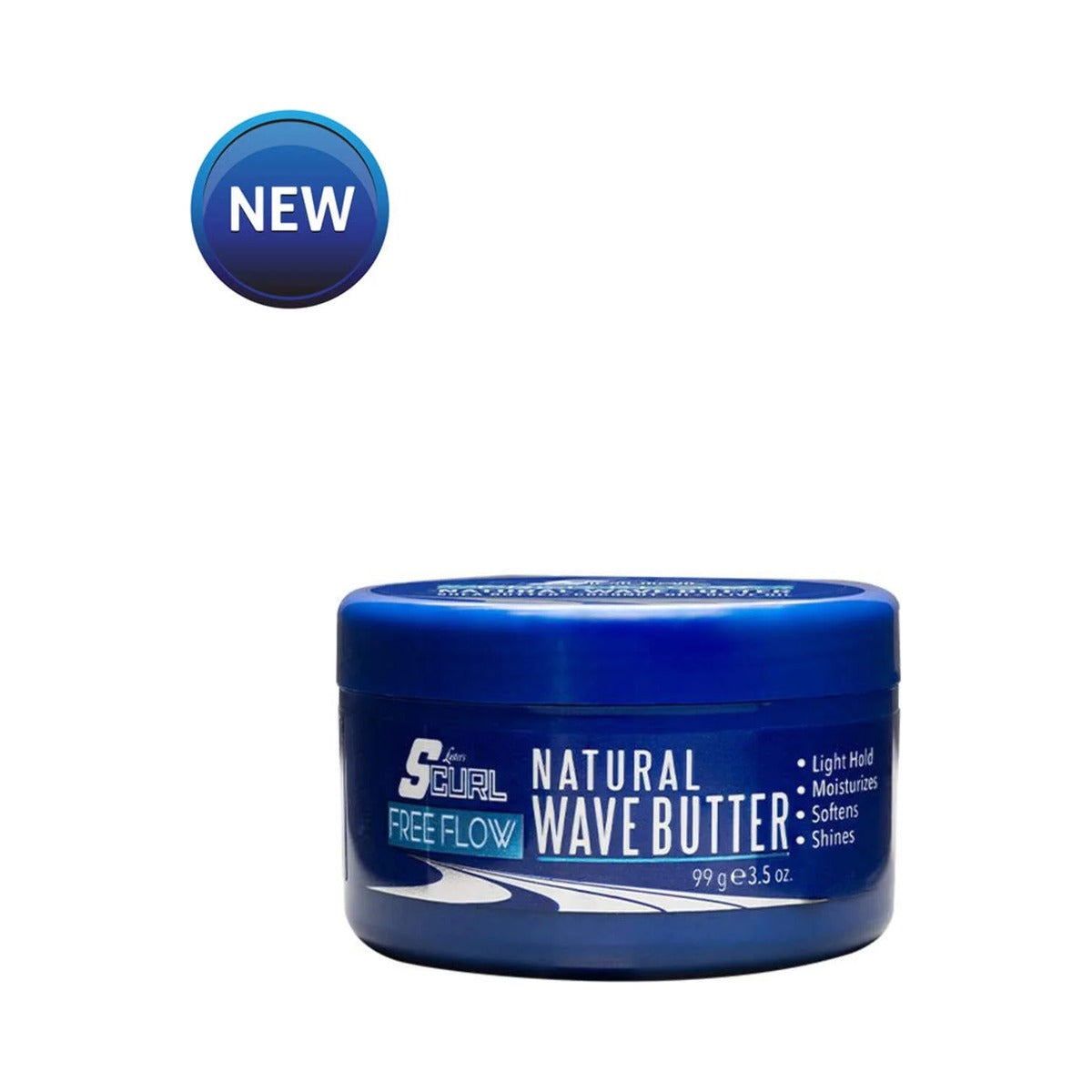 Scurl Free Flow Natural Wave Butter 3.5 Oz (Pack of 12)