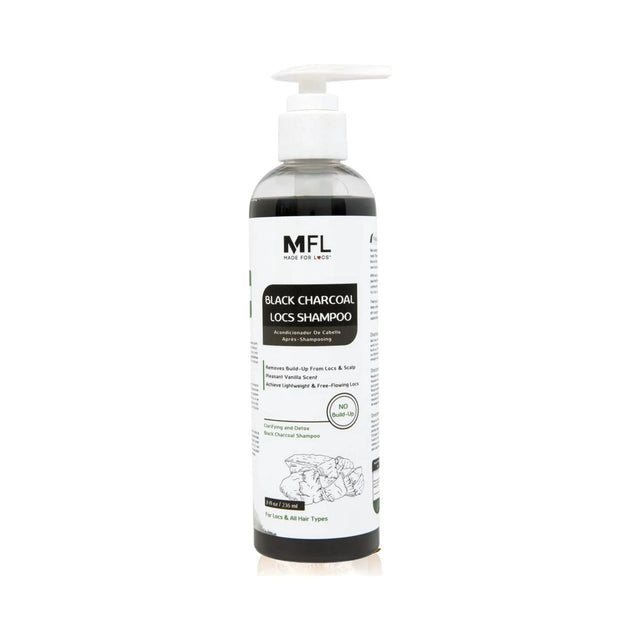 Locs Black Charcoal Shampoo 8 Oz (Pack of 50)