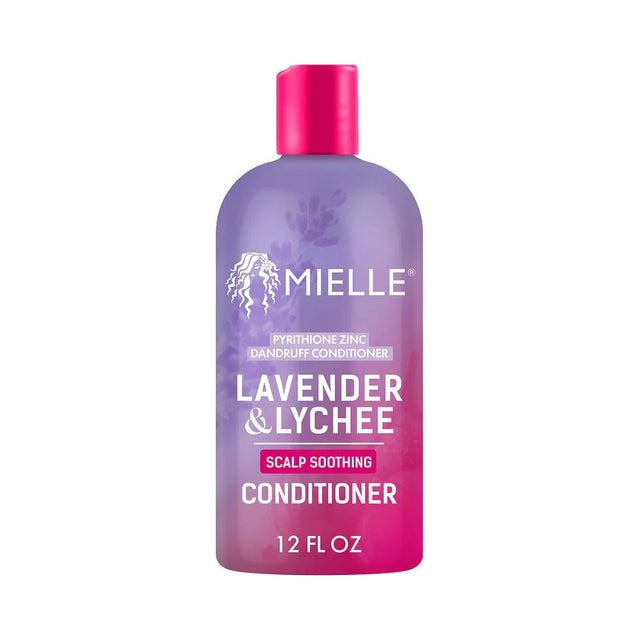 Mielle Organics Lavender & Lychee Scalp Soothing Conditioner 12 Oz (Pack of 6)