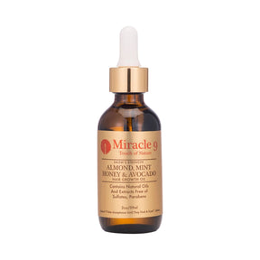 Miracle 9 Touch of Nature Hair Growth Oil 2 fl oz (Pack of 6)