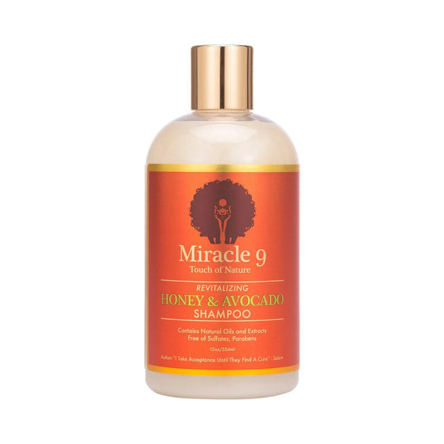 Miracle 9 Touch of Nature Revitalizing Shampoo 12 Oz (Pack of 6)