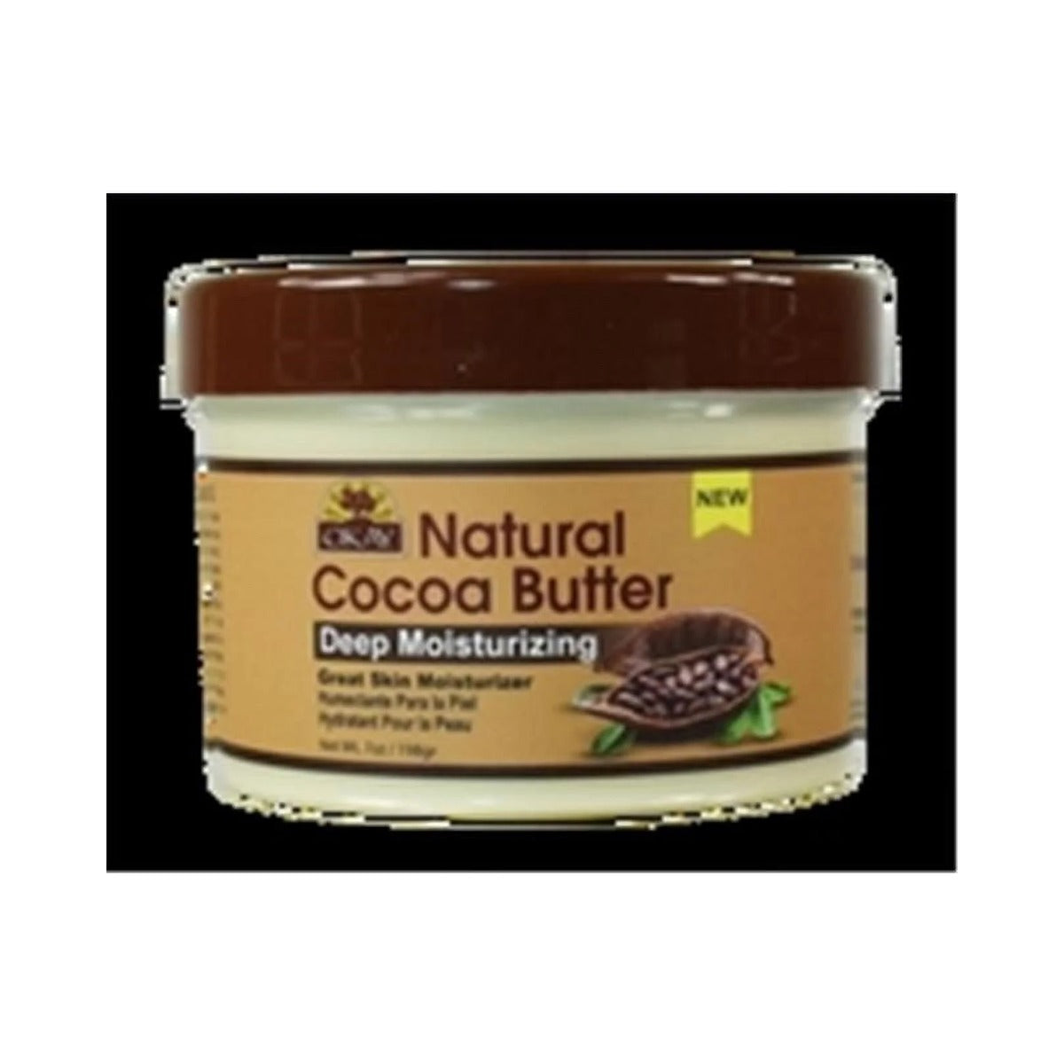 Okay 100% Natural Smooth Cocoa Butter 7 Oz (Pack of 24)