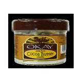 Okay 100% Pure Cocoa Butter Chunks 8 Oz (Pack of 24)