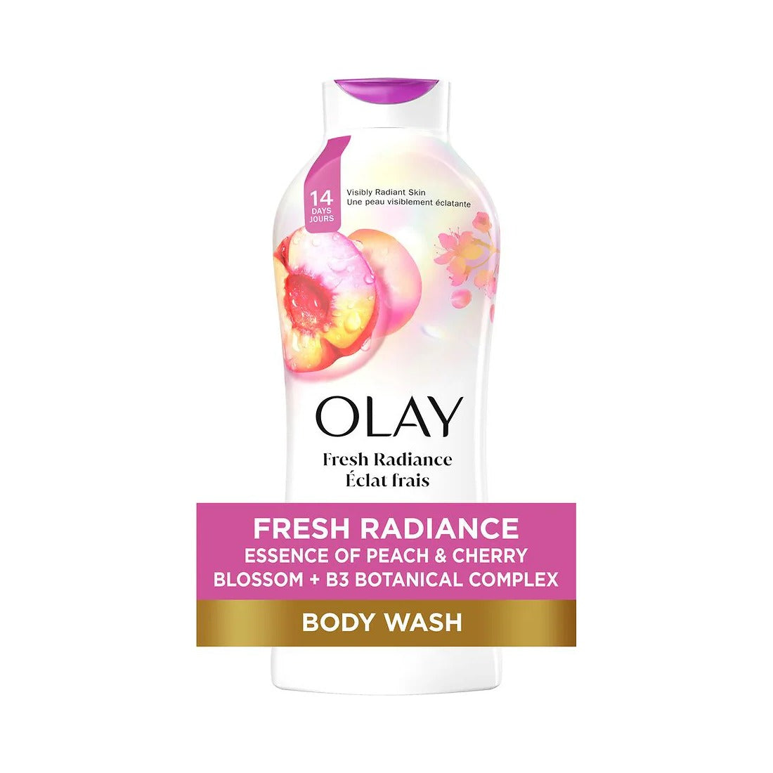 Olay Fresh Outlast Body Wash 22 Oz (Pack of 4)