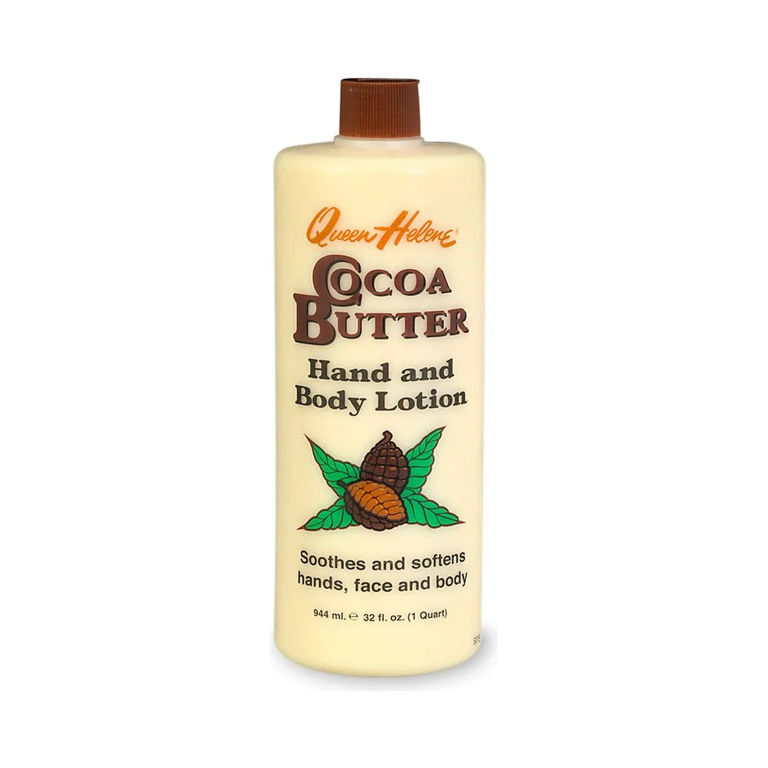 Queen Helene Cocoa Butter Hand & Body Lotion 32 Oz (Pack of 6)