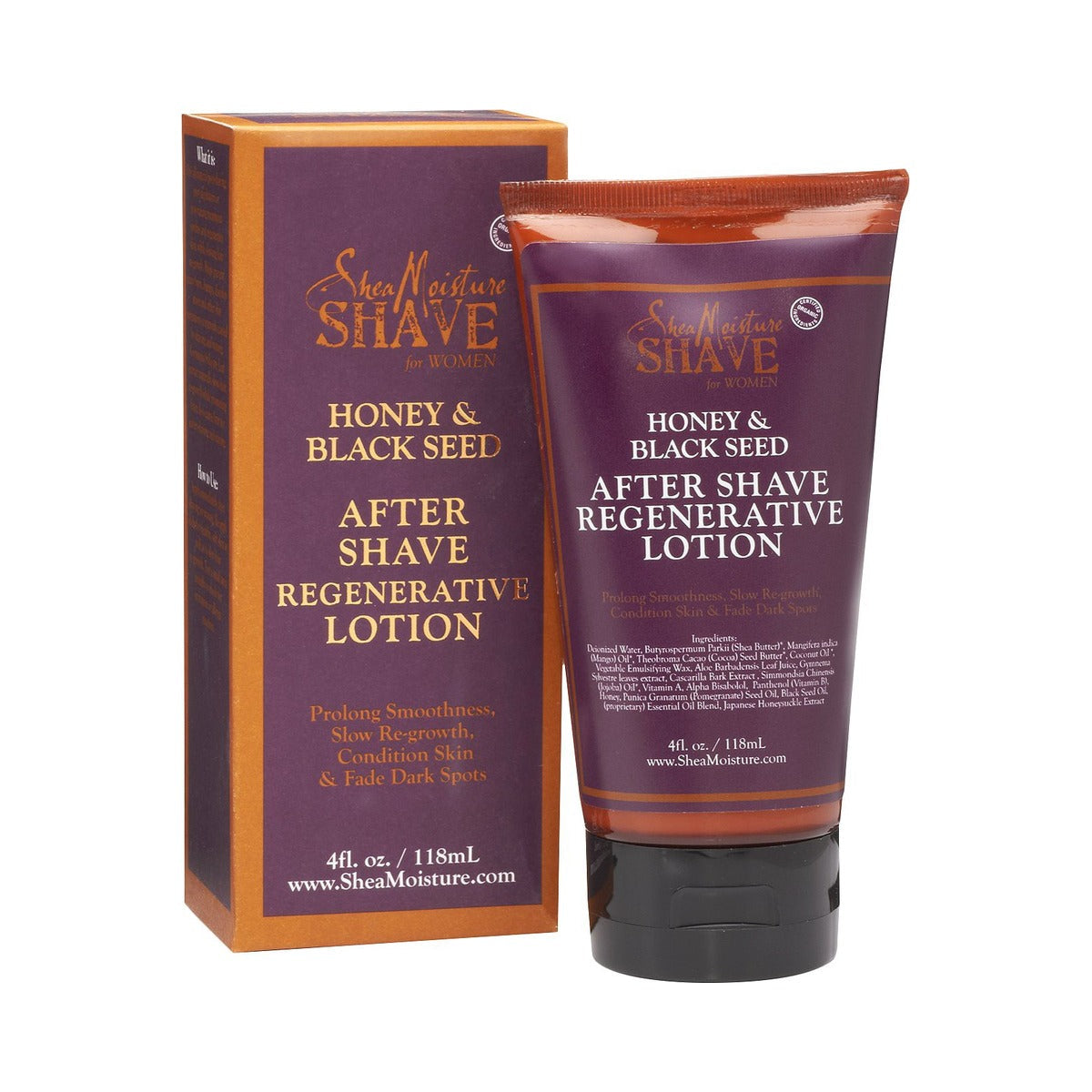 SheaMoisture After Shave Regenerative Lotion 4 Fl Oz (Pack of 24)