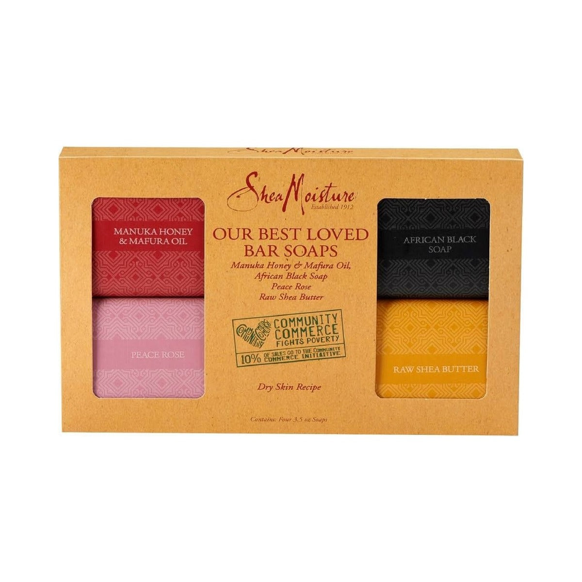 SheaMoisture Manuka Honey & Mafura Oil Bar Soap 3.5 Oz (Pack of 24)
