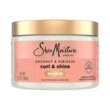 SheaMoisture Coconut & Hibiscus Curl & Shine Hair Mask 11.5 Oz (Pack of 12)