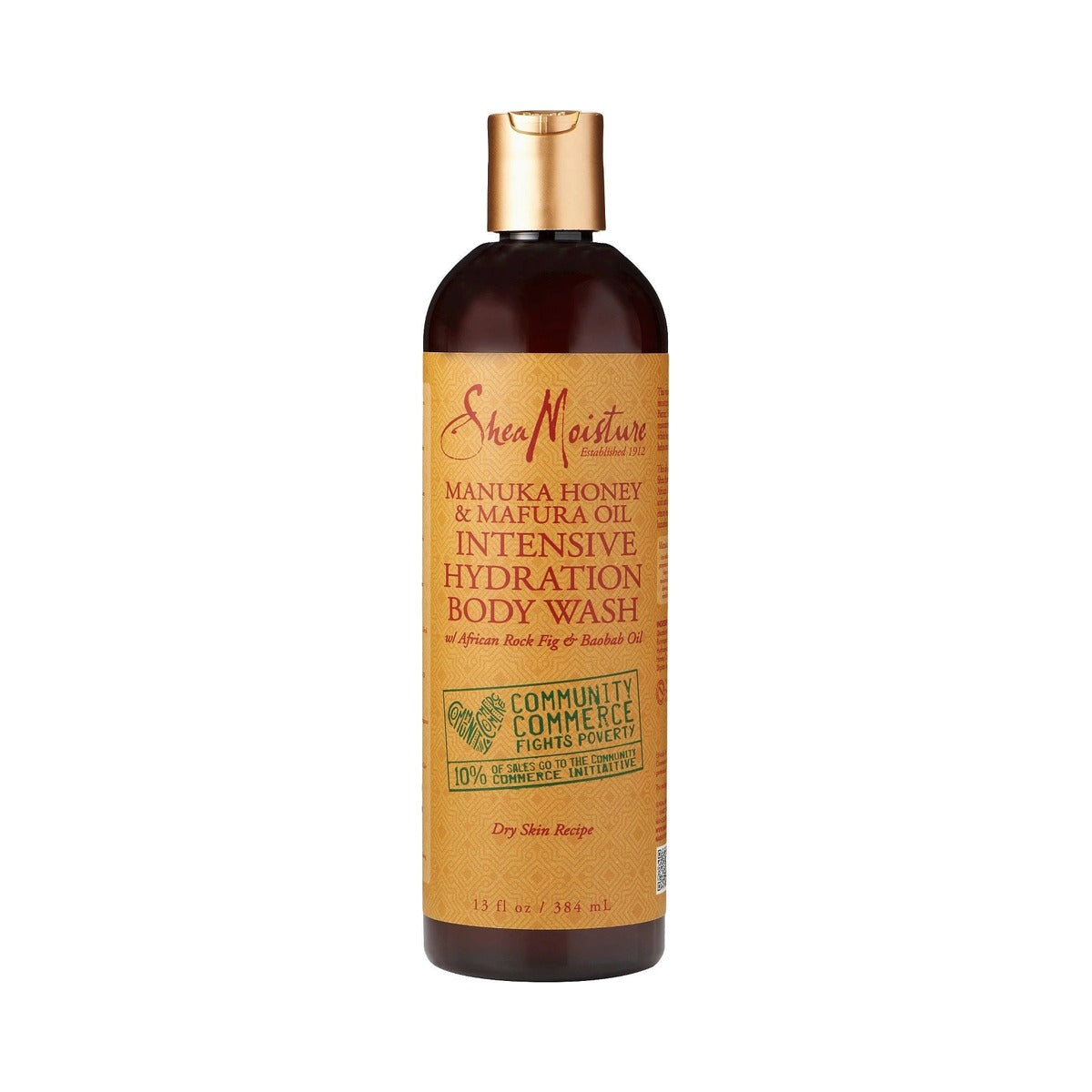 SheaMoisture Hydration Body Wash Manuka Honey & Mafura Oil 13 Oz (Pack of 24)