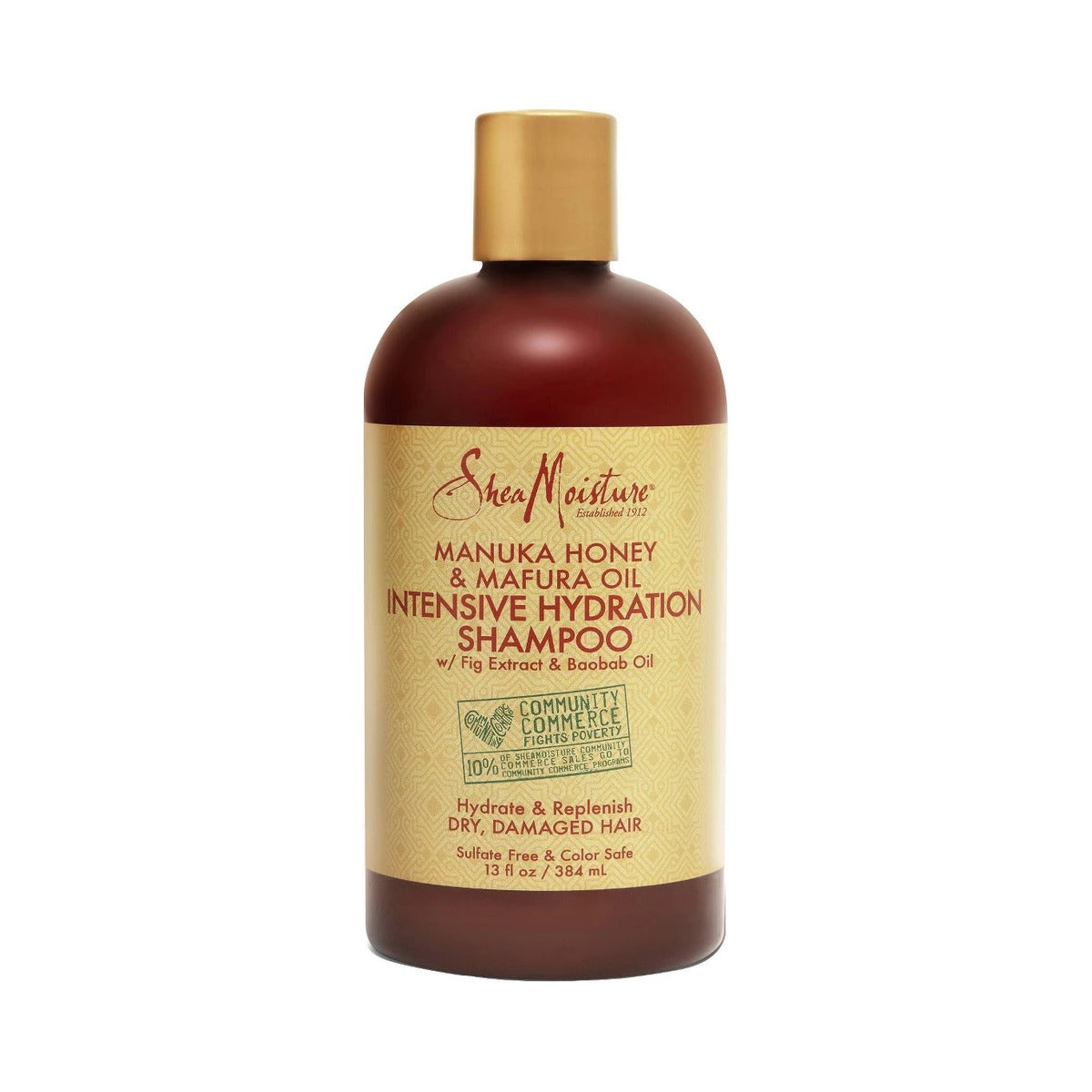 SheaMoisture Manuka Honey & Mafura Oil Shampoo 13 Oz (Pack of 12)