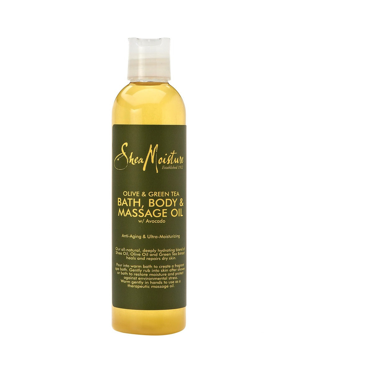 SheaMoisture Olive & Green Tea Bath Body Massage Oil 8 Oz (Pack of 24) - view 2