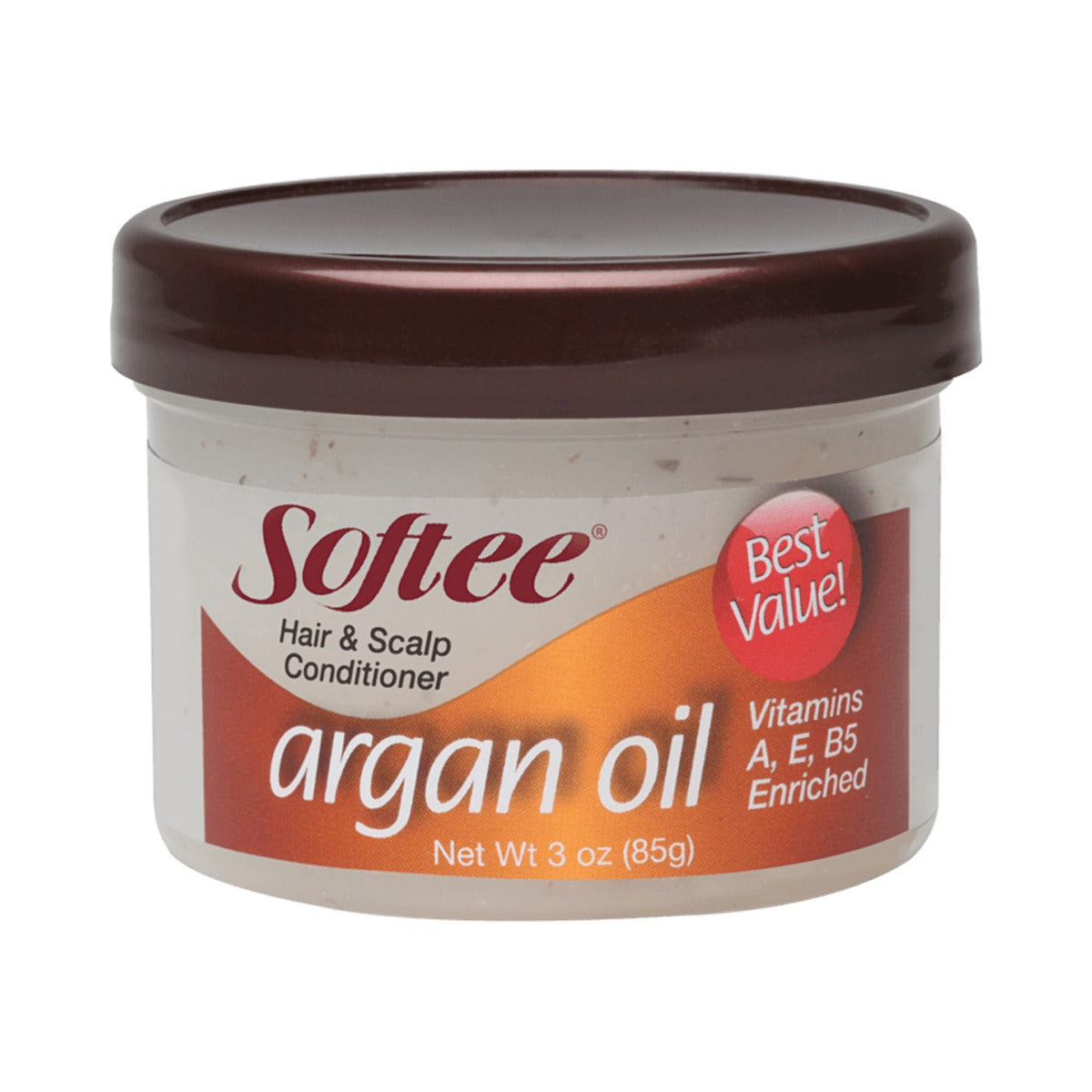 Softee Argan Oil Hair & Scalp Conditioner 5 Oz (Pack of 12)