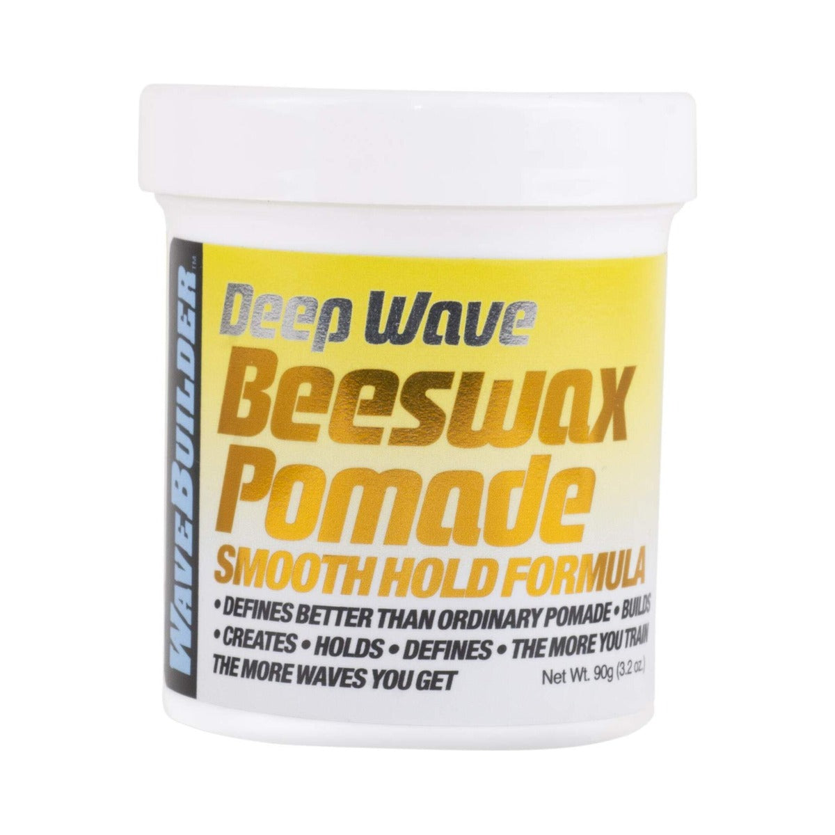 WaveBuilder Deep Wax Beeswax Pomade 3 Oz (Pack of 12)
