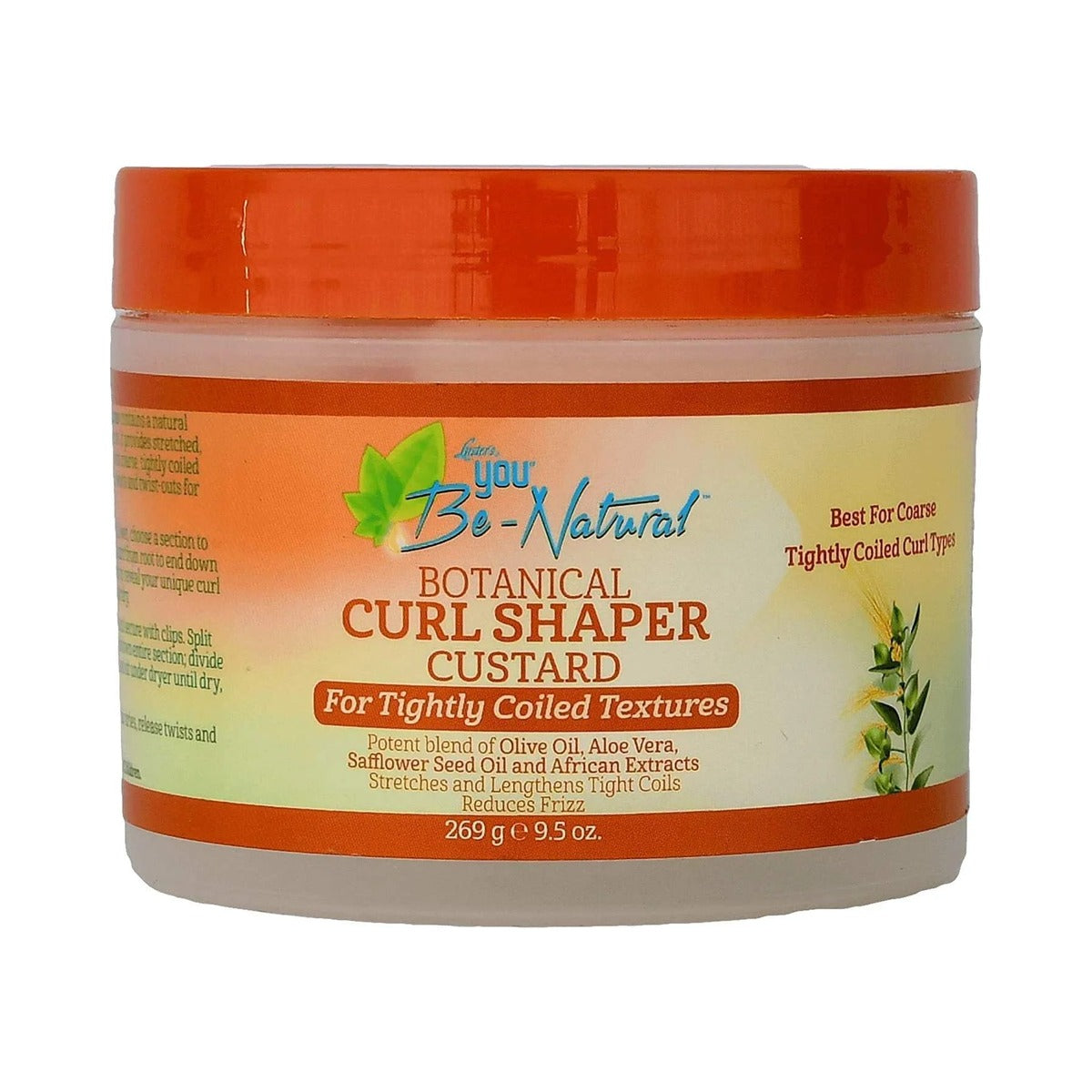 Luster's Pink You Be Natural Curl Shaper Custard 5.5 Oz (Pack of 6)