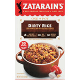 Zatarain s No Artificial Flavors Gluten Free Dirty Rice Dinner Mix Box 8 oz (Pack of 12)