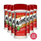Accent All Natural Flavor Enhancer 4.5Oz (Pack of 12)