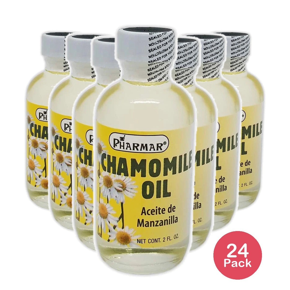 Pharmar Aceite De Manzanilla 2 Oz. Chamomile Oil (Pack of 24)