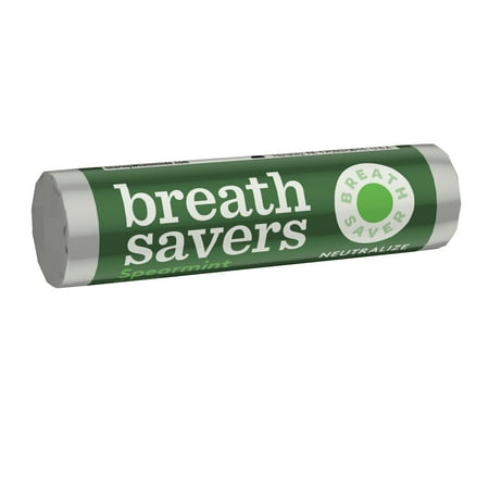 Breath Savers Spearmint Mints 0.75 Oz (Pack of 360)