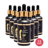 Afri Pure 100% Black Castor Oil 1.7 Oz (Pack of 12)