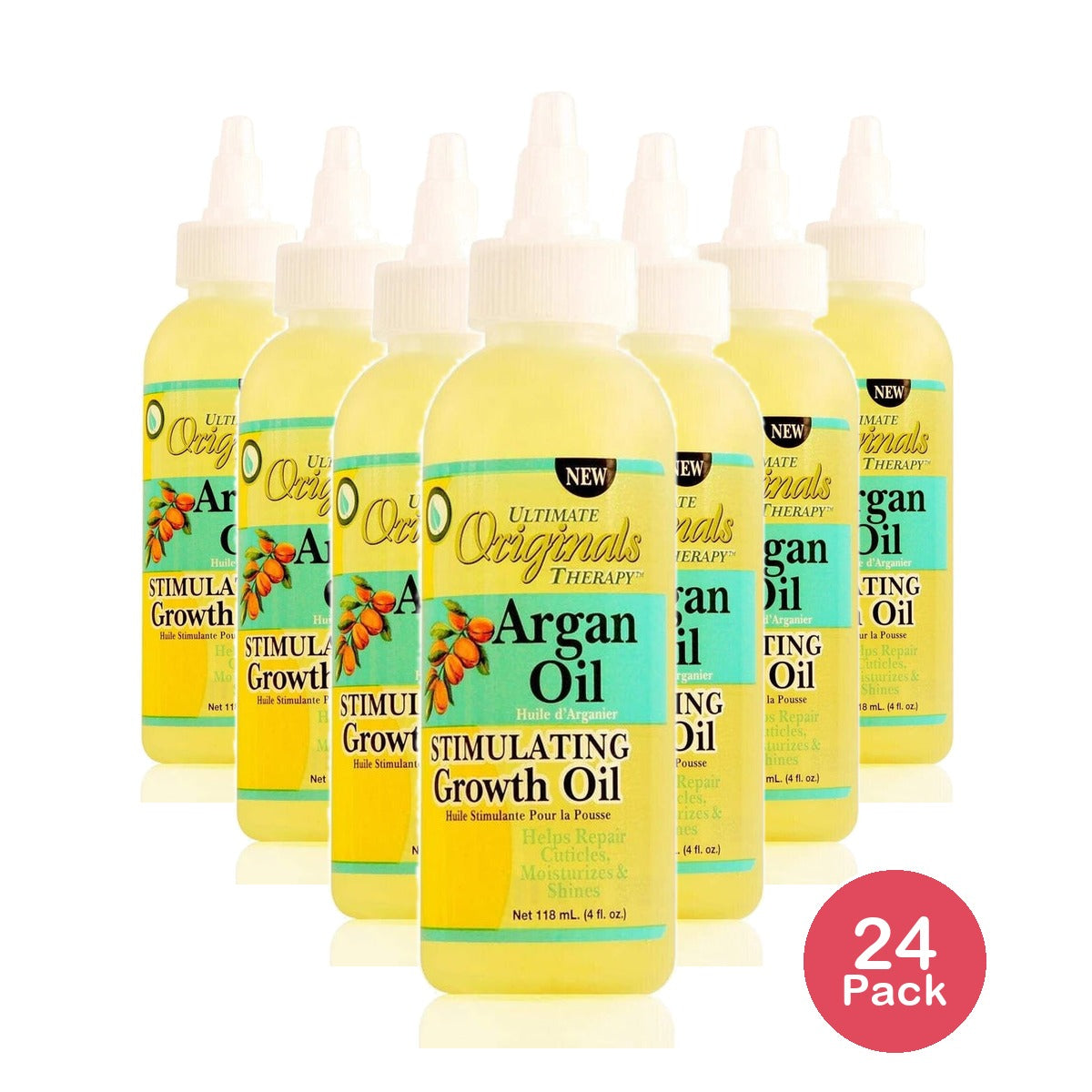 Africa's Best Ultimate Originals Therapy Argan Oil Stimulating Growth Oil 4. Oz (Pack of 24)