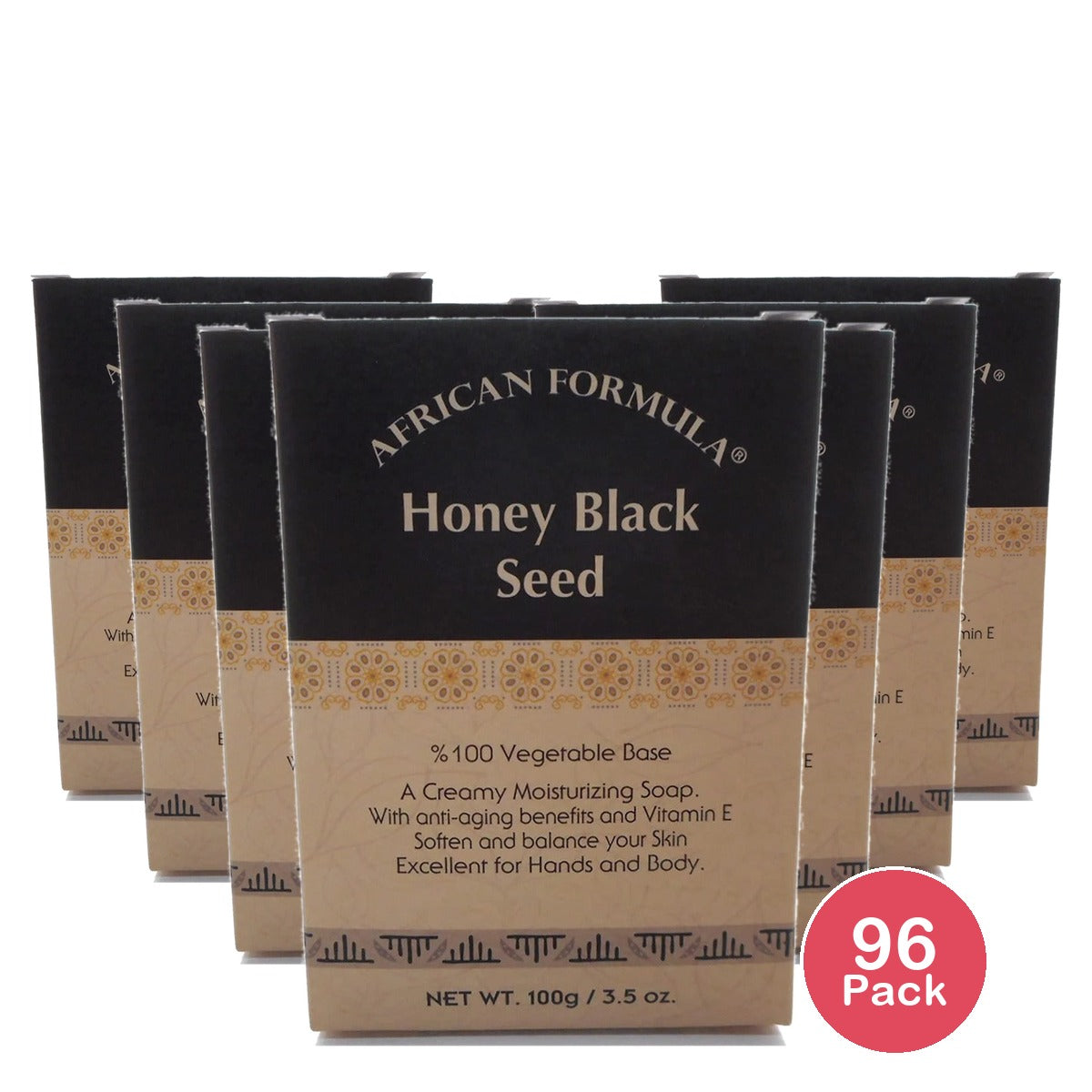 African Formula Honey Black Seed Soap (Pack of 96)