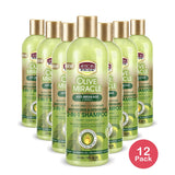 African Pride Olive Miracle 2-in-1 Shampoo & Conditioner 12 Oz (Pack of 12)