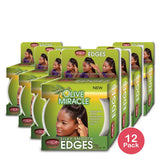 African Pride Olive Miracle Silky Smooth Edges 2.25 Oz (Pack of 12)