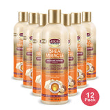 African Pride Shea Butter Miracle Detangling Shampoo 12 Oz (Pack of 12)
