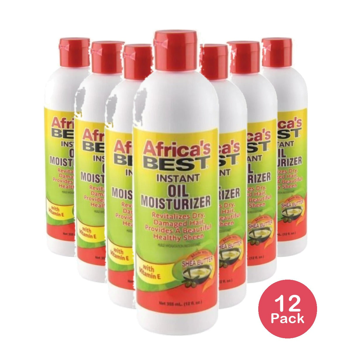 Africa's Best Instant Oil Moisturizer 12 Oz (Pack of 12)