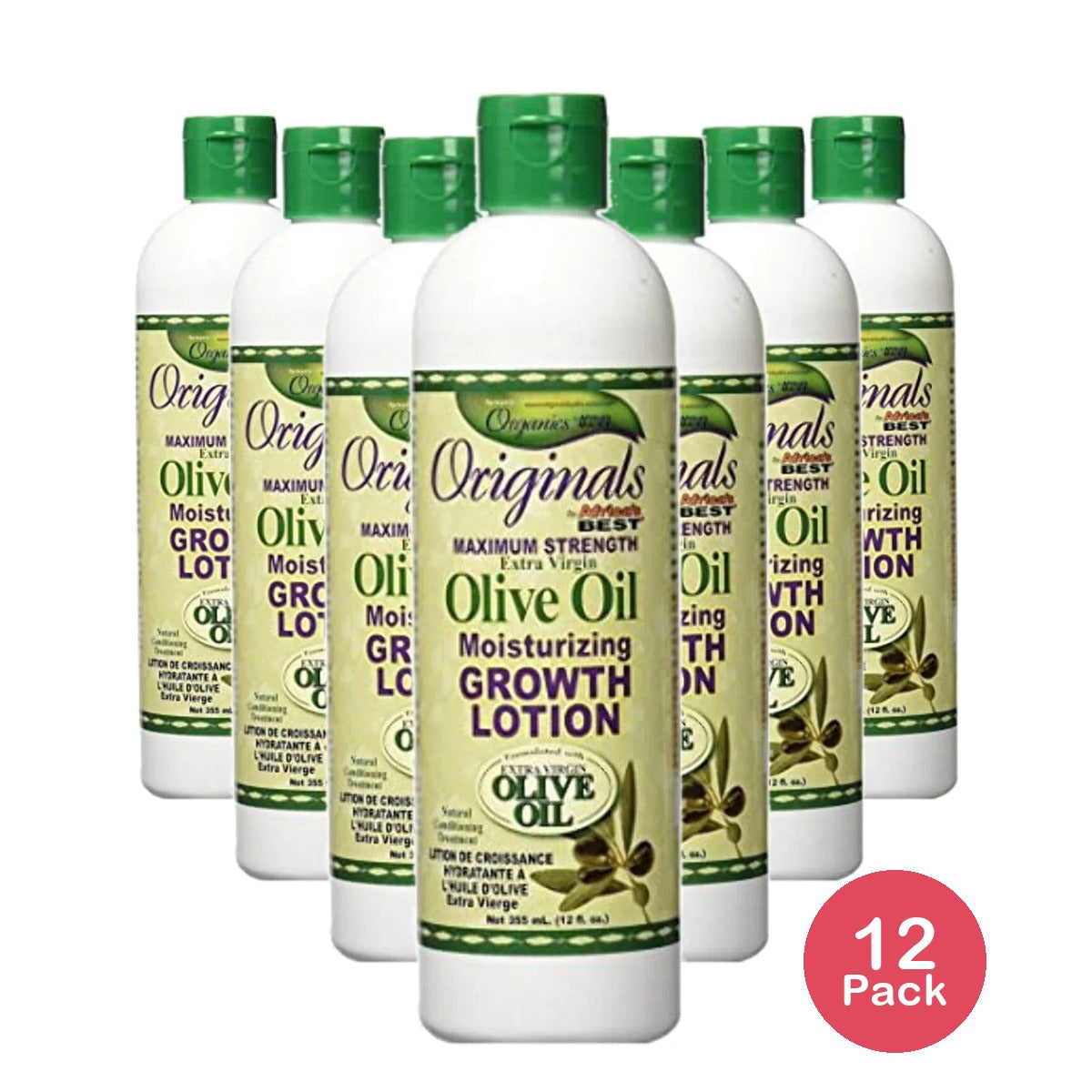 Africa's Best Originals Olive Oil Lotion 12 Fl Oz (Pack of 12)