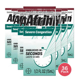 Afrin Severe Congestion, Nasal Spray - 0.5 fl Oz (Pack of 36)