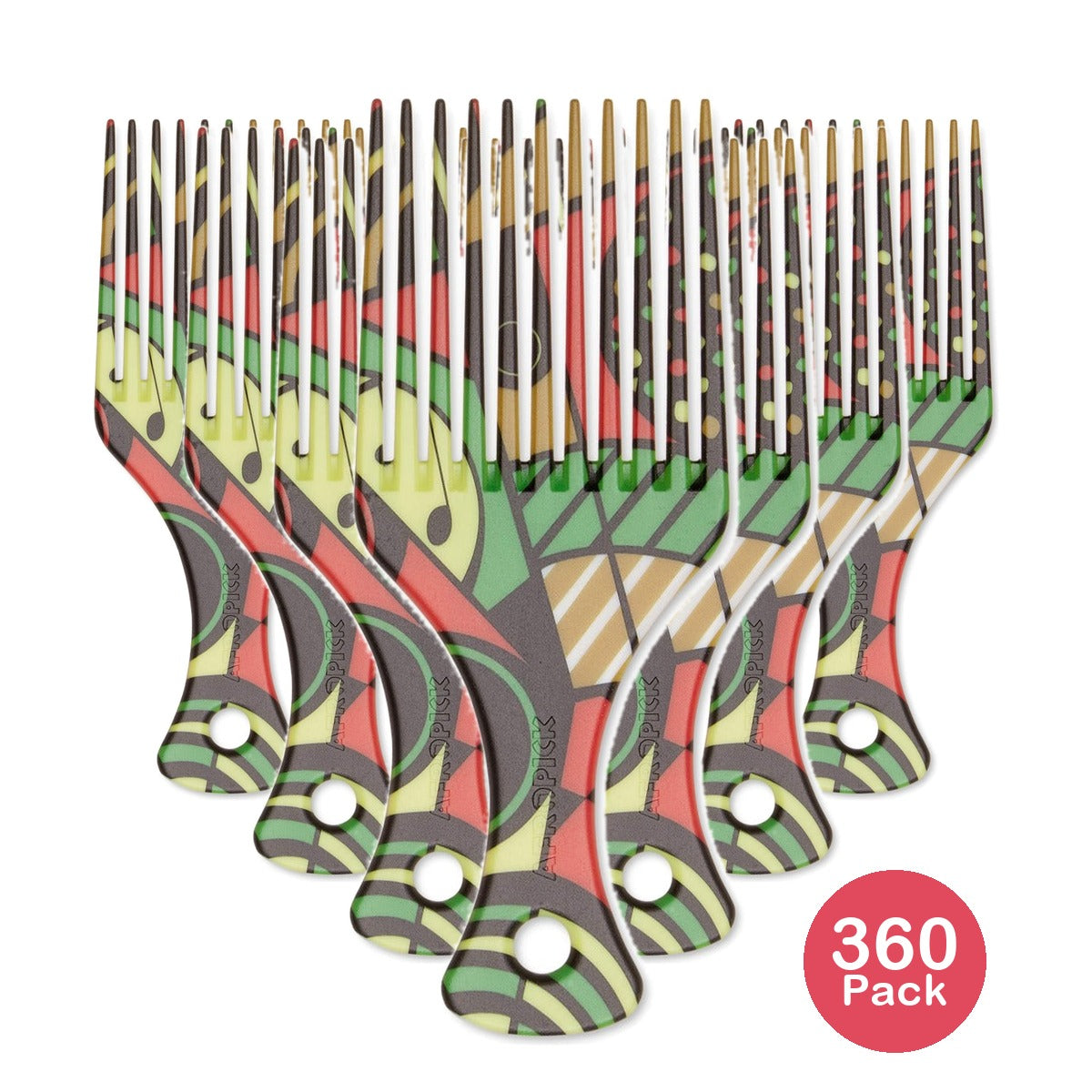 Afropick Hair Comb - Harlem (Pack of 360)