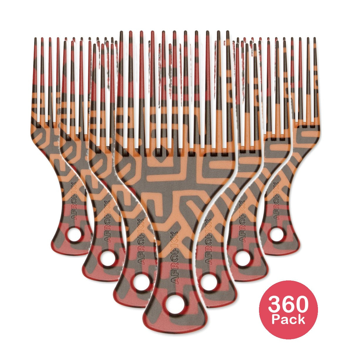 Afropick Hair Comb - Tribe (Pack of 360)