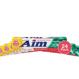 Aim Whitening Toothpaste with Baking Soda 5.5 Oz (Pack of 24)