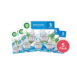 Air Wick Plug-In Scented Oil Refills Fresh Waters (Pack of 5)