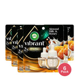 Air Wick Vibrant Plug-In Scented Oil Refills 2 Count (Pack of 6)