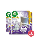 Airwick Plugins And Oils Refill Lavender and Chamomile Starter kit 6.4oz (Pack of 4)