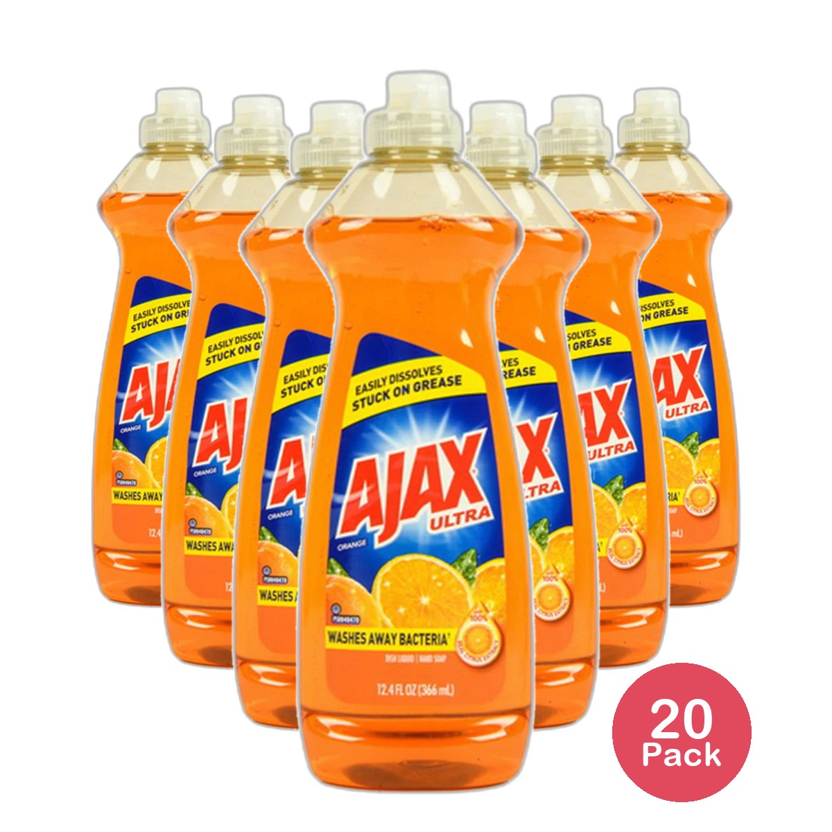 Ajax Dish Liquid Orange 12.4Oz (Pack of 20)