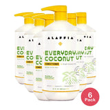 Alaffia EveryDay Coconut Ultra Hydrating Conditioner 32 Oz (Pack of 6)