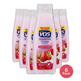 Alberto VO5 Moisture Milks Strawberry and Cream Conditioner 15 Fl Oz (Pack of 6)