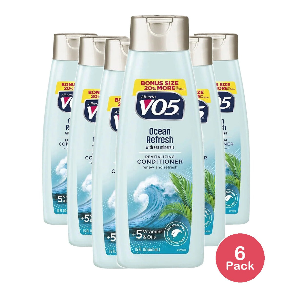 Alberto VO5 Ocean Refresh Conditioner 15 Fl Oz (Pack of 6)