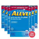 Aleve Arthritis Capsules 270 Count - New 5.4oz (Pack of 24)