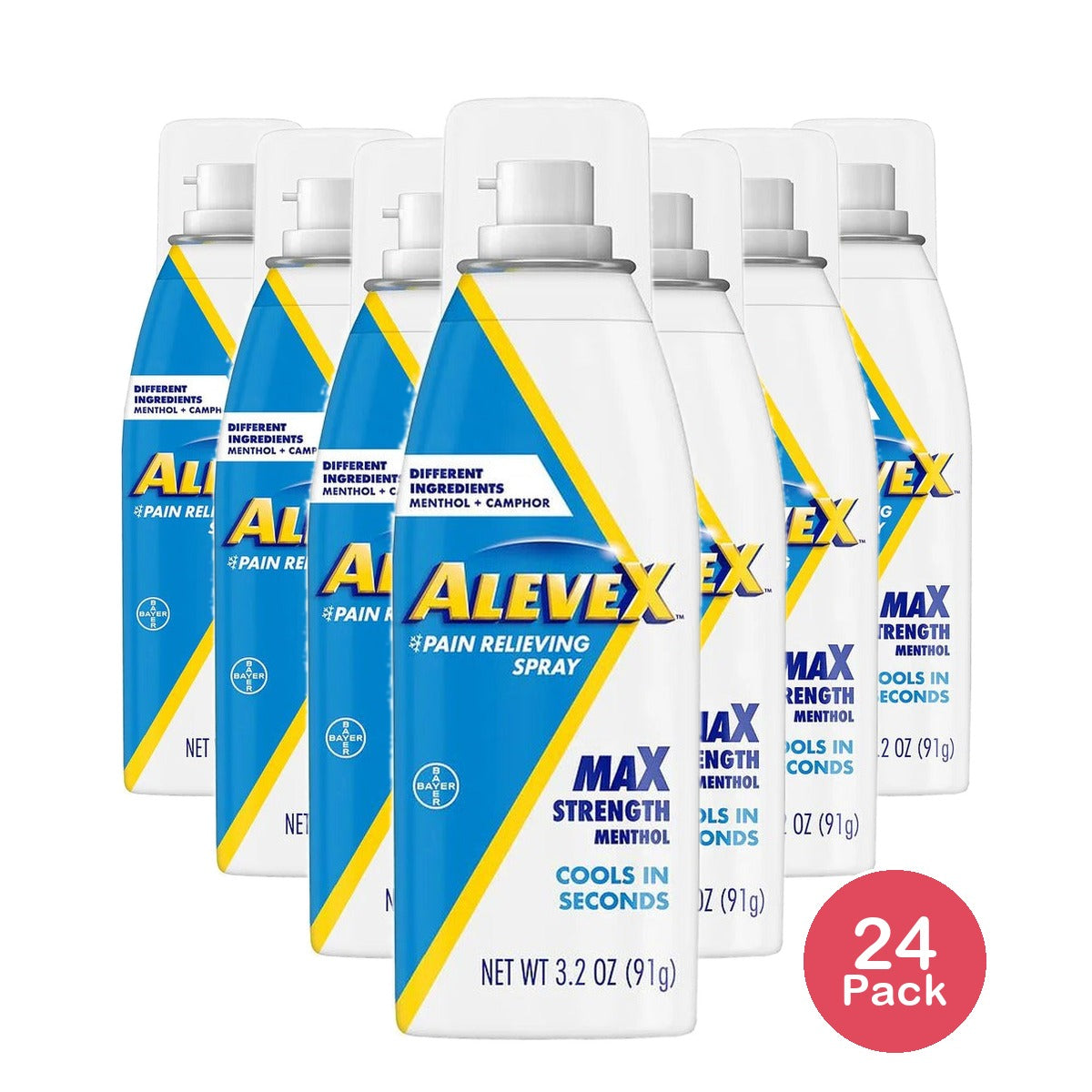 Aleve Pain Relieving Spray 3.2 Oz (Pack of 24)