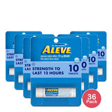 Aleve Tablets Naproxen Sodium Pain Reliever 10 Count (Pack of 36)