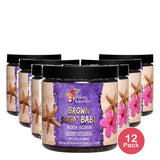 Alikay Naturals Brown Suga Baby Body Scrub 8 fl oz (236 ml) 8 Fl. Oz (Pack of 12)